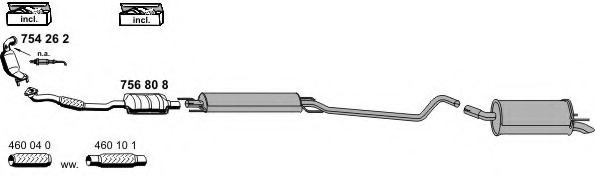 ERNST 050794 Exhaust System